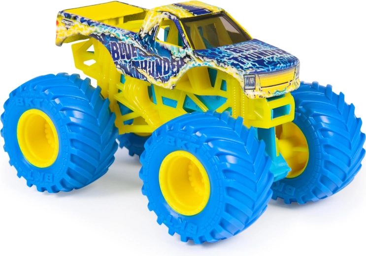 Large rubber wheels for action driving