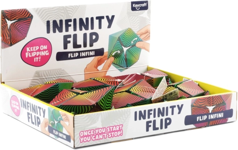 Lõputu klapitav mänguasi Infinity Flip