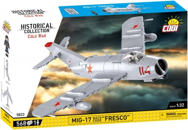 MiG-17 COBI mudel ajaloolisest kollektsioonist