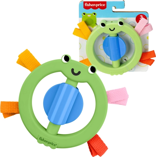 Fisher-Price sensoorne rõngaskõristi konn