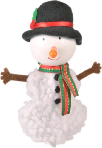 Fiesta Crafts Snowman Finger Puppet