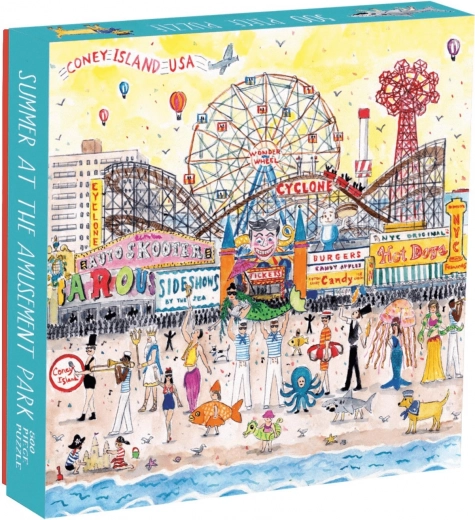 Galison puzzle Summer at the Amusement Park 500 pieces
