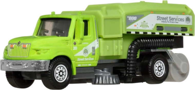 Matchbox Working Rigs International Workstar puhastusauto