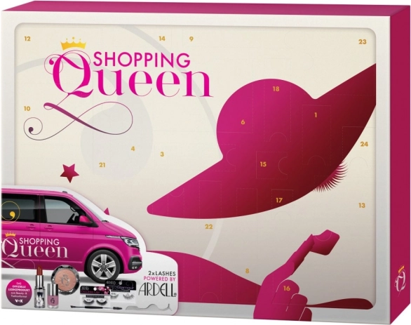 Adventkalender SHOPPING QUEEN kosmeetika ja kunstipsmetega ARDELL