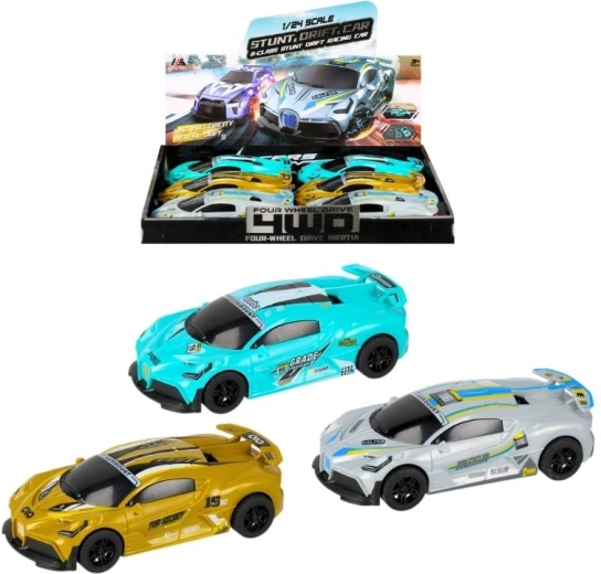Inertsvedruga driftivõidusõidu auto – 3 värvi