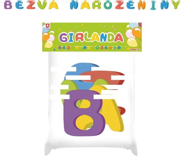 Paberist girland Bezva Sünnipäev