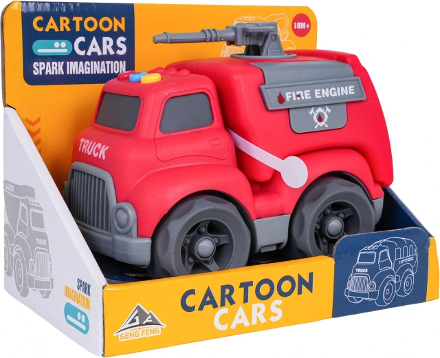 Fire truck with lights and sounds