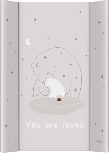 Ceba Baby mähkimisalus jäiga lauaga Basic Polar Bears 50 × 70 cm