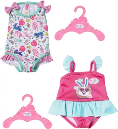 BABY BORN ujumisriided nukkudele 43 cm – 2 varianti