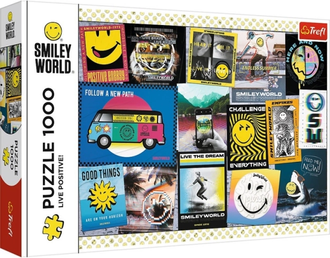 1000-tükiline pusle Smiley – Ela positiivselt