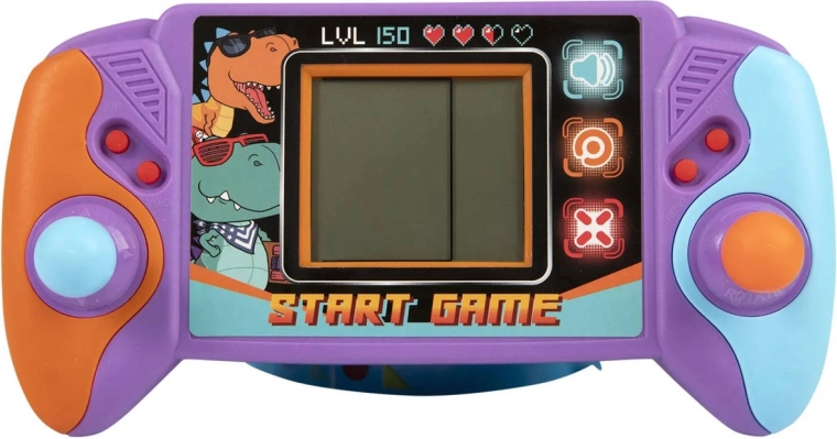 Albi mini joystick dinosaurs – pocket game console with sound, 49 games - 1 piece