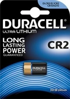 Liitiumpatarei CR2 3 V DURACELL fotoaparaatidele