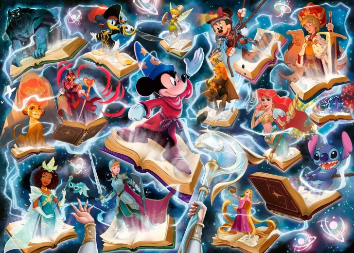 Ravensburger Puzzle Disney Lorcana: Glimmers of the Realm – Steel 1000 Pieces