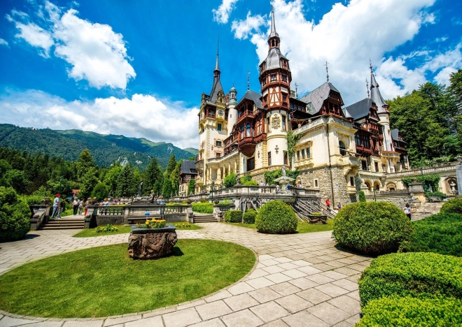 Pusle Kuningaloss Sinaia, Rumeenia 1000 tükki