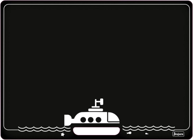 Jeujura double-sided board with submarine motif