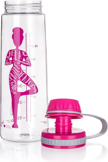 YOGA tritaanist spordiveepudel 750 ml – roosa