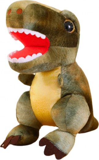 Plüüsist dinosaurus nahatekstuuriga, roheline 32 cm