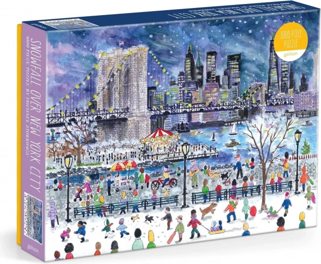 Pusle „Lumetorm New Yorgi kohal“, 1000 tükki, GALISON