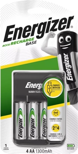 Energizeri USB akulaadija AA-akudega