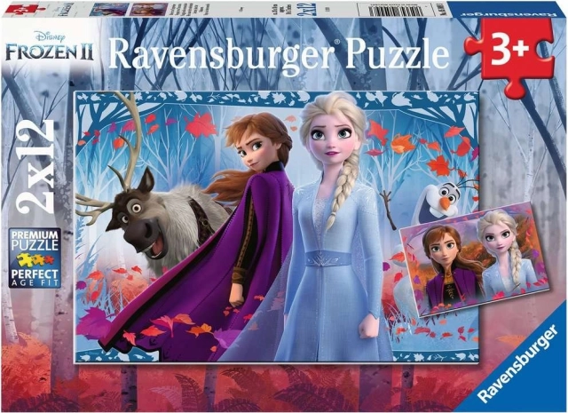 Ravensburgeri pusle Lumekuningriik 2 – 2×12 tükki