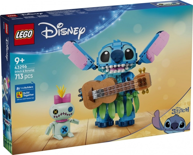 LEGO Disney Stitchi ja Scrumpi ehituskomplekt