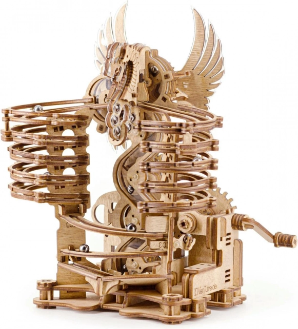 3D puidust kuuliraja MARBLE RUN DRAGON ettevõttelt IDVENTURE