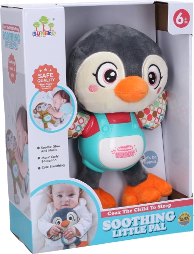 Mängiv ja helendav pingviin 24 cm