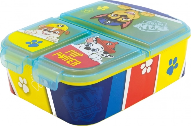 Kids snack box Paw Patrol with 3 compartments