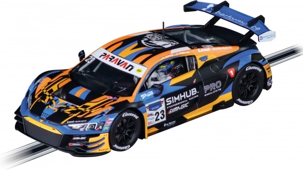 Striking AUDI R8 LMS GT3 on track