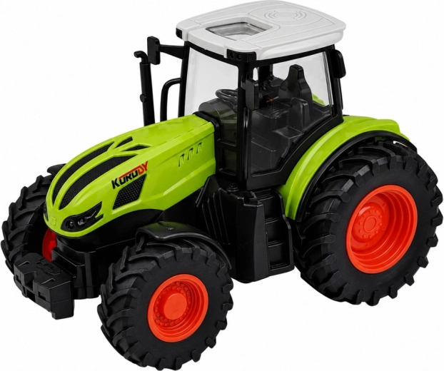 Tugev traktor suurte maastikuratastega
