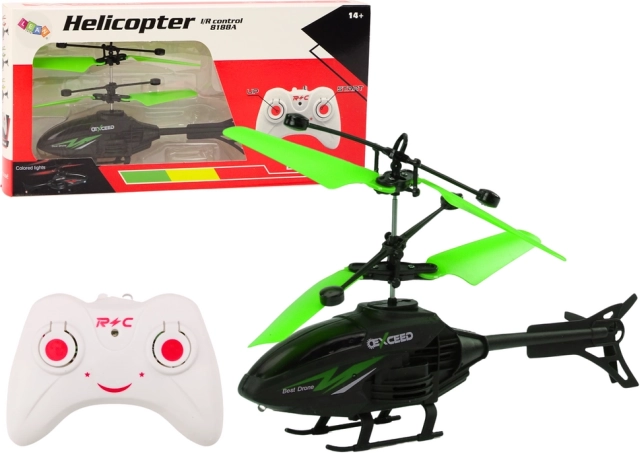 RC-helikopter güroskoobiga – Roheline