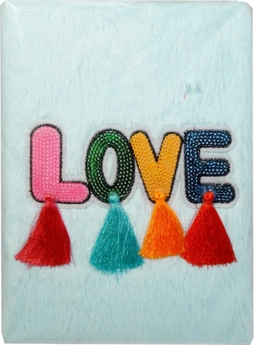 Plush Diary with Inscription