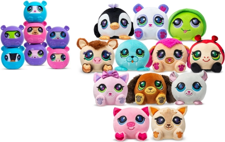 Bandai Littlest Pet Shop mini plüüsloom üllatuskapslis