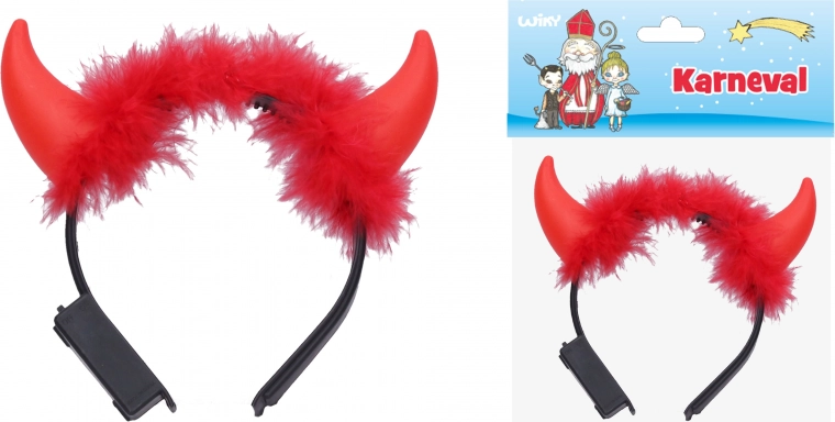 Glowing Devil Horns with Decoration