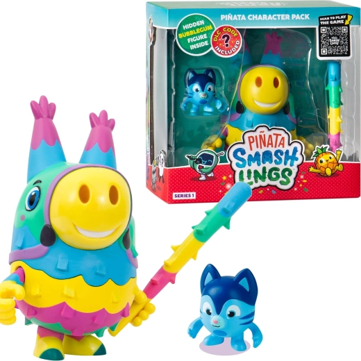 Piñata Smashlings eesel Dazzle – komplekt piñata ja 2 figuuriga