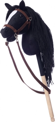 HoppiHorse hobihobune pulga otsas – must