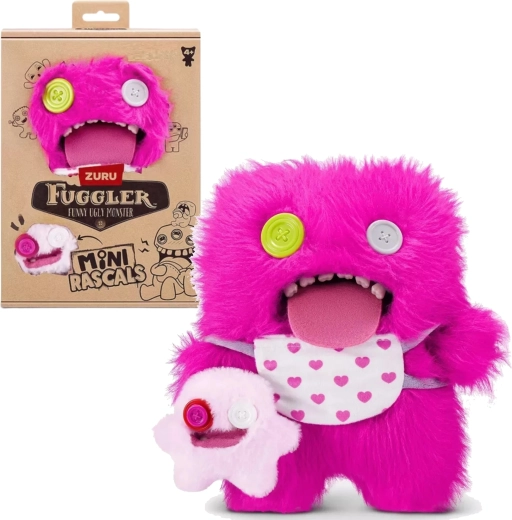 Pehmeloomade komplekt Fuggler Mini Rascals Oogah Boogah + Baby Fugg – 1 tk