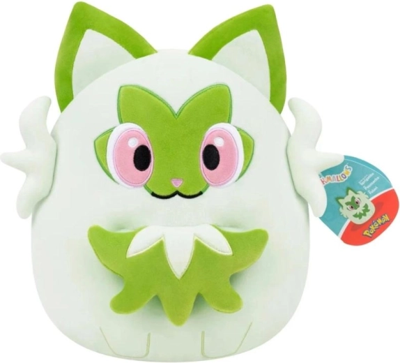 Squishmallows Pokémon Sprigatito plüüsist padi 25 cm