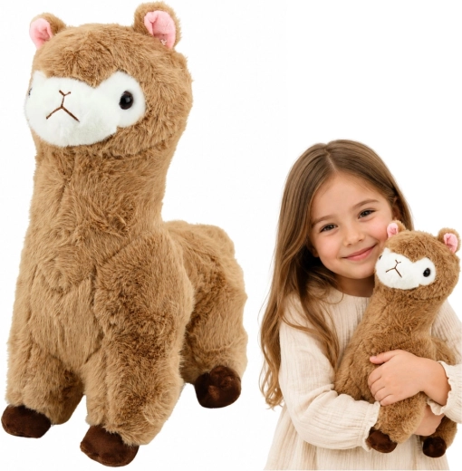 Plush alpaca beige 38 cm
