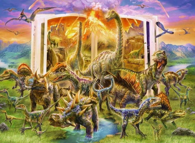 Ravensburger pusle Dinosauruste entsüklopeedia XXL 300 tükki
