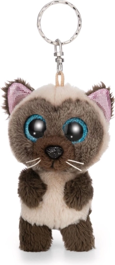 Nici Glubschis keychain pendant Siamese cat Selma 9 cm - 1 piece
