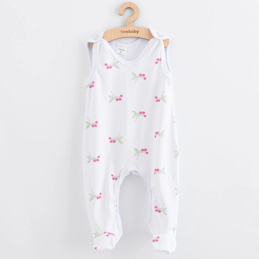 Baby footed overalls NEW BABY Classic II raspberry 62 (3–6 m)