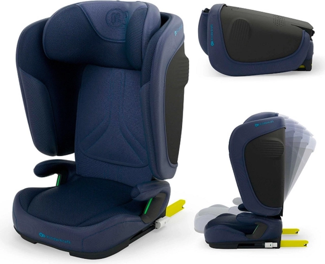 Kinderkraft Unity 2 i-Size folding car seat 100–150 cm black