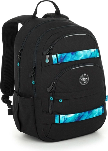 Topgal VIKI black student backpack