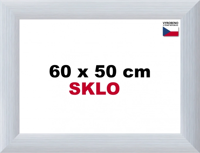 Alumiiniumraam puslede jaoks 60 × 50 cm – hõbedane Alaska