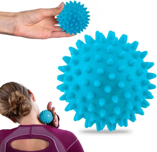 Massaaži- ja fitnessipall 7,5 cm – sinine