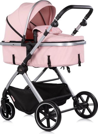 Chipolino Pearl 2in1 kombineeritud lapsevanker Powder Pink