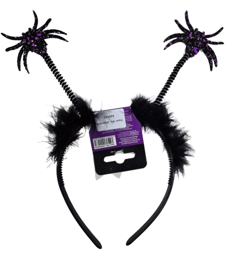 Halloween headband with spiders on springs
