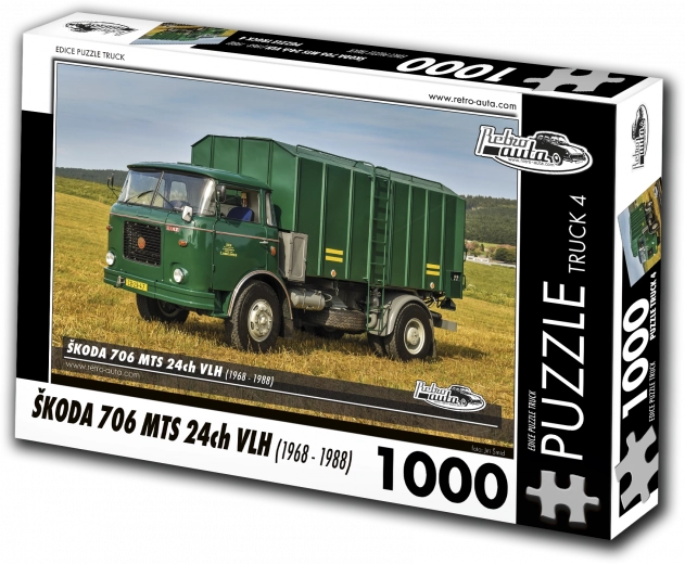 Pusle RETRO-AUTA TRUCK Škoda 706 MTS 24ch VLH 1000 tükki
