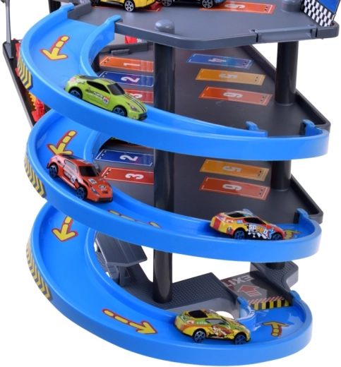 Spiral ramps for fast driving